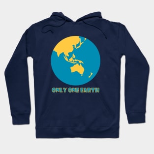 only one earth Hoodie